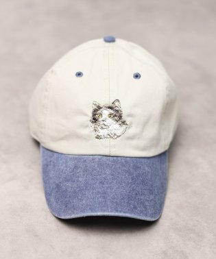 ar/mg/【W】【NH－1200ANI】【it】【RIVER UP】ANIMAL EMBROIDERY PIGMENT DYE BASEBALL LOW CAP/505892347
