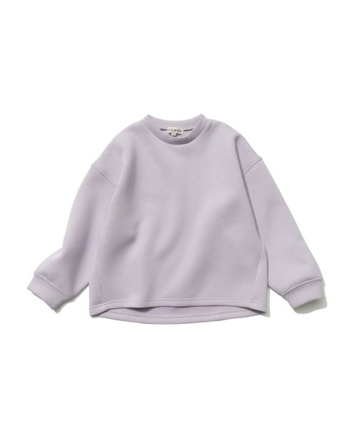 SHOO・LA・RUE(Kids) (シューラルーキッズ)/【110－140cm/リンク】なめらかタッチ ダンボールトップス/ラベンダー（080）