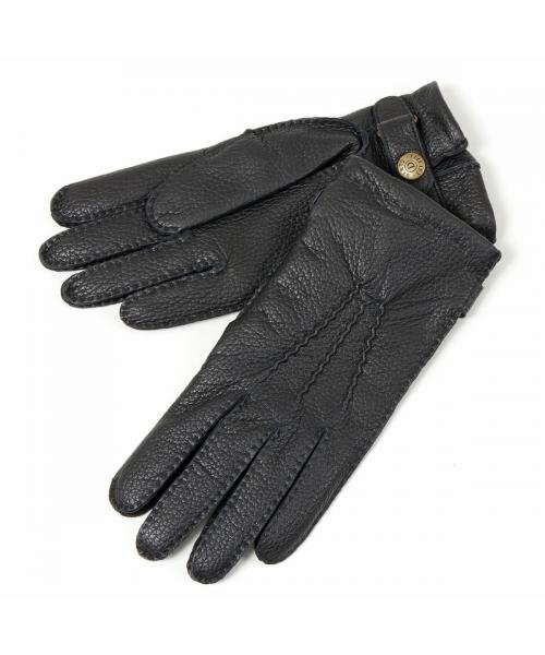 DENTS(デンツ)/デンツ 15－1550 ディアスキン 鹿革 グローブ 手袋 Black/ブラック