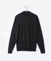 JOHN SMEDLEY(ジョンスメドレー)/ジョンスメドレー JOHN SMEDLEY HARCOURT ニット メンズ 長袖  HARCOURT PULLOVER MOCK TURTLE LS STAN/ブラック