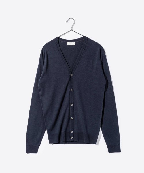 ジョンスメドレー JOHN SMEDLEY PETWORTH カーディガン メンズ 長袖 Vネック エクストラファインメリノウール 30ゲージ PETWORTH R1981527560(15290円)