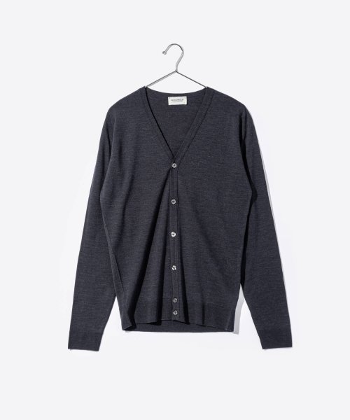 ジョンスメドレー JOHN SMEDLEY PETWORTH カーディガン メンズ 長袖 Vネック エクストラファインメリノウール 30ゲージ PETWORTH R1981527560(15290円)