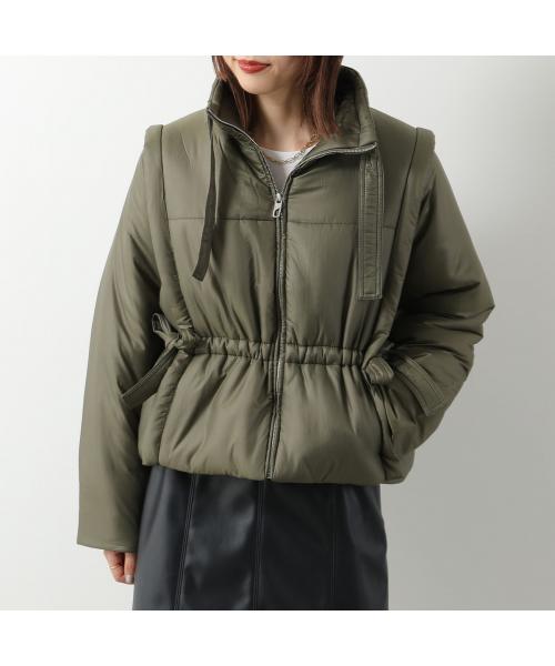 GANNI 中綿ジャケット Shiny Quilt Vest Jacket