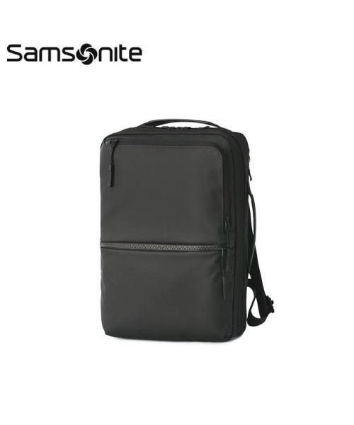 Samsonite(サムソナイト)/サムソナイト ビジネスリュック メンズ ブランド 50代 40代 軽量 撥水 黒 通勤 A4 2WAY ビジネスバッグ Samsonite HT7－09001 /ブラック