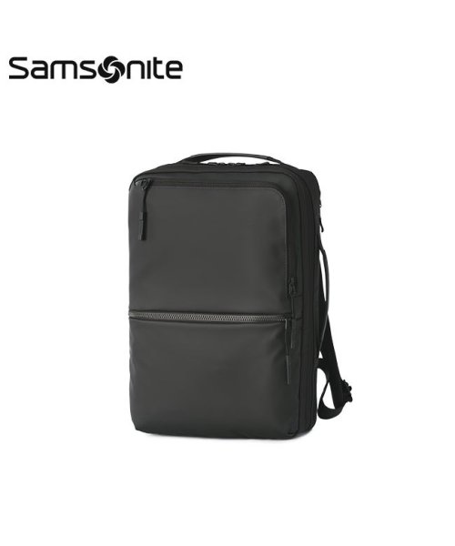 サムソナイト ビジネスリュック メンズ ブランド 50代 40代 軽量 撥水 黒 通勤 A4 2WAY ビジネスバッグ Samsonite HT7－09001 A4 2WAY