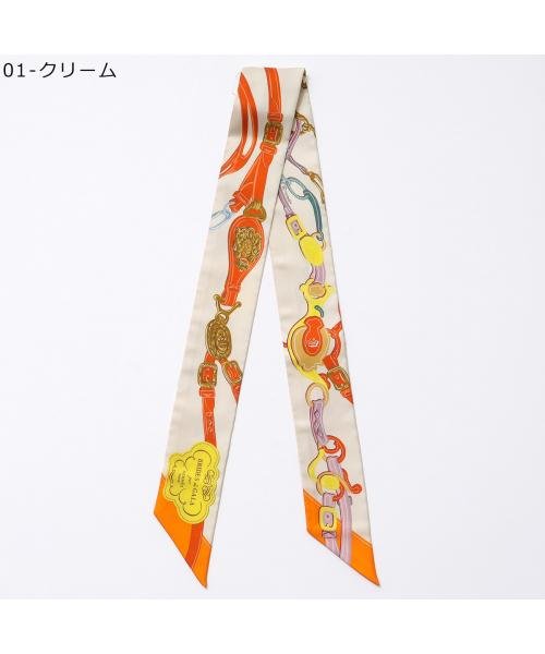 HERMES スカーフ ツイリー 063940S シルク バンダナ - 春夏新登場