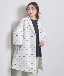 UNITED ARROWS(ユナイテッドアローズ)/カットジャカード コート/OFFWHITE