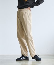 coen(coen)/やみつきストレッチパンツ（WEB限定サイズ）/BEIGE