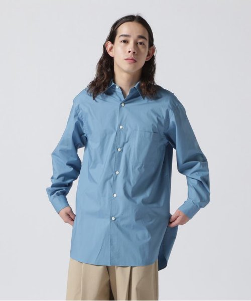 GARDEN(ガーデン)/YOKE/ヨーク/Boxy Regular Collar Shirt/ブルー