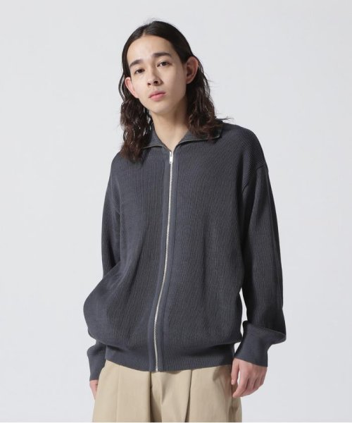 YOKE/ヨーク/RIB ZIP UP CARDIGAN ZIP UP