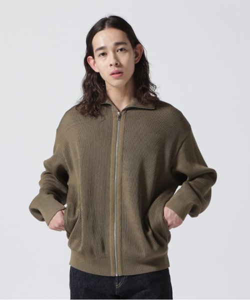YOKE/ヨーク/RIB ZIP UP CARDIGAN ZIP UP