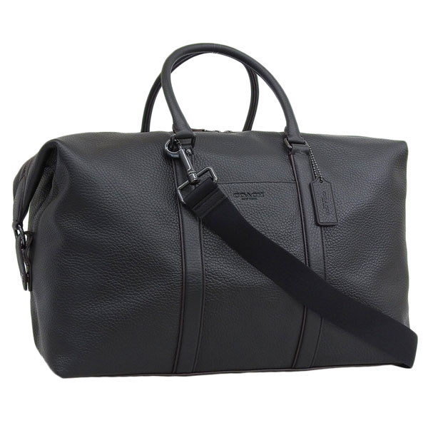COACH コーチ 2way レザー ボストンバッグ ショルダーバッグ