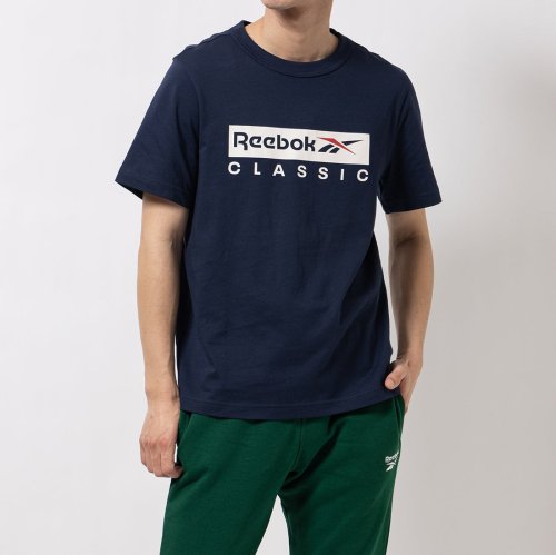 Reebok(リーボック)/クラシック Tシャツ / GS REEBOK CLASSIC SS /ネイビー