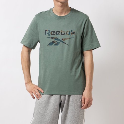 Reebok(リーボック)/モーション カモ Tシャツ / RI MOTION AOP T－SHIRT /グリーン