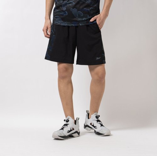 Reebok(リーボック)/トレイン モーション カモ ショーツ / TRAIN MOTION CAMO SHORT /ブラック