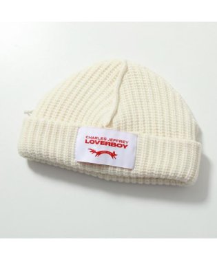 CHARLES JEFFREY LOVERBOY/CHARLES JEFFREY LOVERBOY ニット帽 LABEL BEANIE/505895057