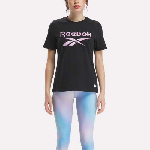 Reebok(Reebok)/グラデーショングラフィックTシャツ / GRADIENT GRAPHIC TEE /ブラック