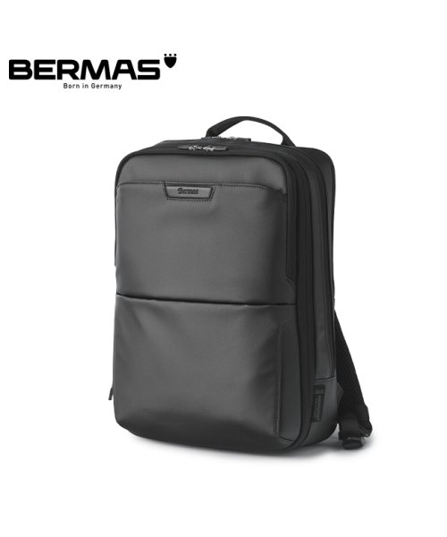 BERMAS(バーマス)/バーマス ディルートフレックス ビジネスリュック 2室 拡張 8L/11L A4 メンズ BERMAS DULITE FLEX 60640/ブラック