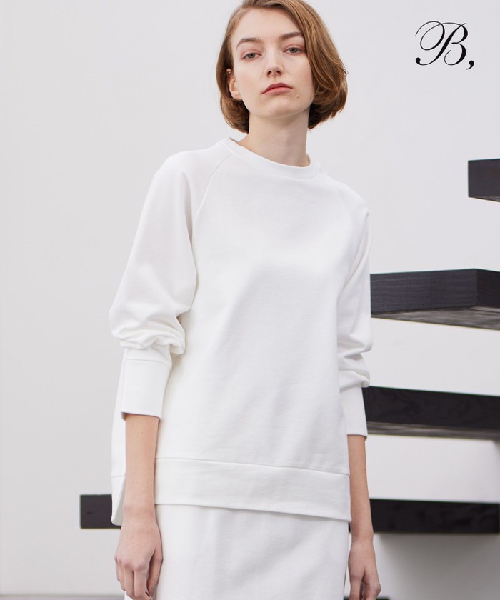 BEIGE 【B,】ERIN / スウェット WHITE S BEIGE 【B,】ERIN / スウェット WHITE S