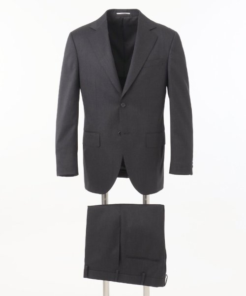 J.PRESS MENS(J．プレス　メンズ)/【J.PRESS BASIC】JAPAN CRAFT CLOTH スーツ / 背抜き/グレー系