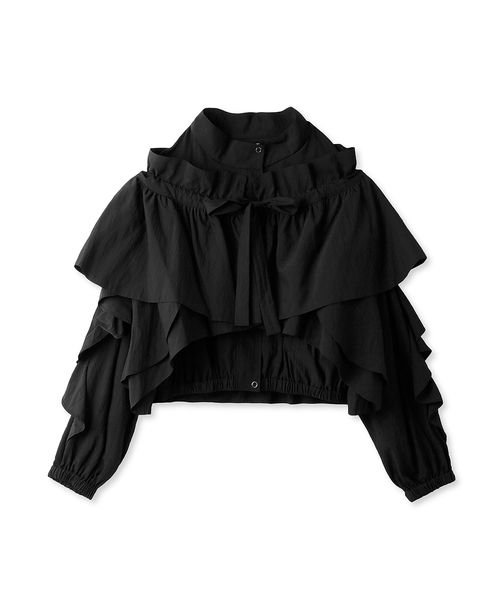 マルチウェイフリルブルゾン 予めご了承ください