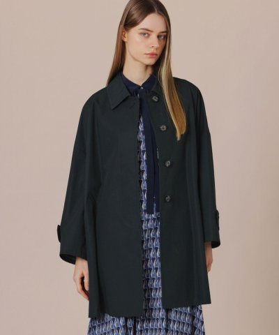 【ROSLEY/ロズリー】ウェザーコットンステンカラーコート