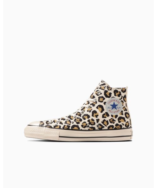 CONVERSE(CONVERSE)/ALL STAR US LEOPARD HI　/ オールスター　ＵＳ　レパード　ＨＩ/ホワイト