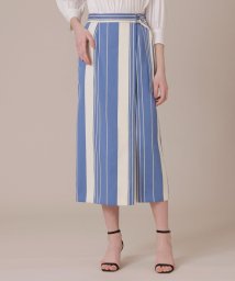 MACKINTOSH LONDON/【WEB・一部店舗限定】コットンランダムストライプスカート/505857433