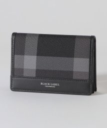 BLACK LABEL CRESTBRIDGE/トーナルクレストブリッジチェックカードケース/505860143