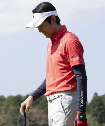 le coq sportif GOLF (ルコックスポルティフ（ゴルフ）)/インナー付き半袖シャツ/レッド