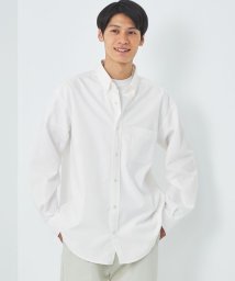 green label relaxing/FINE BASIC オックス ビッグ ボタンダウン シャツ －ストレッチ－/505877041