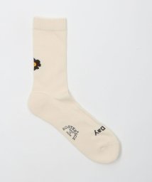 BEAUTY&YOUTH UNITED ARROWS(ビューティーアンドユース　ユナイテッドアローズ)/＜ROSTER SOX＞フラワー ソックス/WHITE