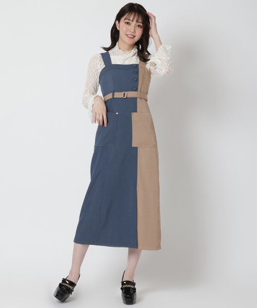 新品 思いとどまり 未使用 REDYAZEL レディアゼル バイカラーBIG  