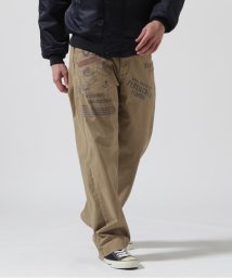 AVIREX(AVIREX)/《直営店限定》USN STENCIL CHINO PANTS / USN ステンシル チノパンツ / AVIREX / アヴィレックス/カーキ