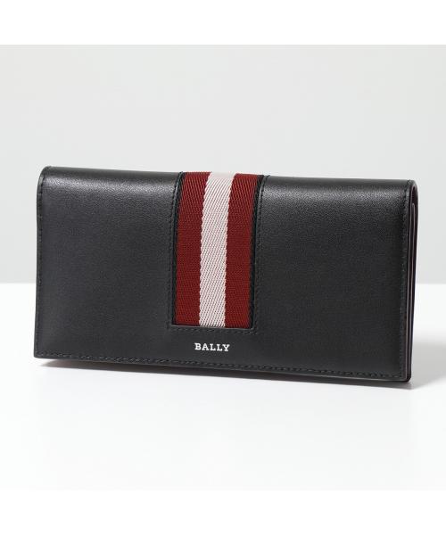 セール】BALLY 二つ折り長財布 BALIRO.DSH バリーストライプ(505896794