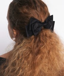 IRIS 47(IRIS 47)/【IRIS 47 / イリスフォーセブン】Verdi bow hook HB57 / ヘアリボン リボンフック オケージョン 結婚式 お呼ばれ ヘアアクセ/ブラック 