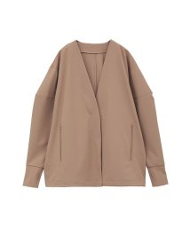 CLANE(クラネ)/NO COLLAR RASH GUARD JACKET/BEIGE