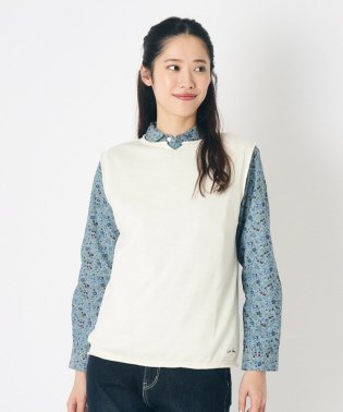  LAURA ASHLEY/【日本製】コットン コンパクトヤーン ベスト/505897311