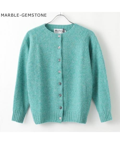 Harley of Scotland カーディガン High Button L3004/3HB カーディガン Scotland of Button Harley L3004/3HB High P1485747233(11340円)