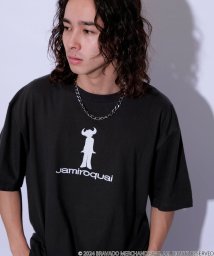 re_k by JUNRED(re k by JUNRED)/GOOD ROCK SPEED×re_k by JUNRED / ヴィンテージライクバンドTEE/ブラック（01）