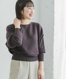 ITEMS URBANRESEARCH(アイテムズ アーバンリサーチ（レディース）)/ボートネックドルマンニット/CHA