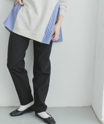 ITEMS URBANRESEARCH(アイテムズ アーバンリサーチ（レディース）)/ストレッチテーパードパンツ/BLK