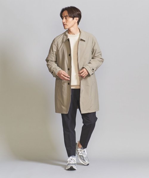 BEAUTY&YOUTH UNITED ARROWS(ビューティーアンドユース　ユナイテッドアローズ)/PERTEX  バルカラー コート/BEIGE