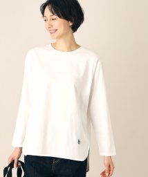 Dessin(デッサン)/【レイヤードに便利・洗える】ロングスリーブTシャツ（XS～L）/ホワイト（002）