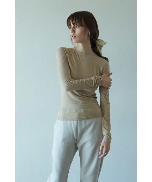 COMFORTABLE CREW TOPS(505728257) | クラネ(CLANE) - MAGASEEK