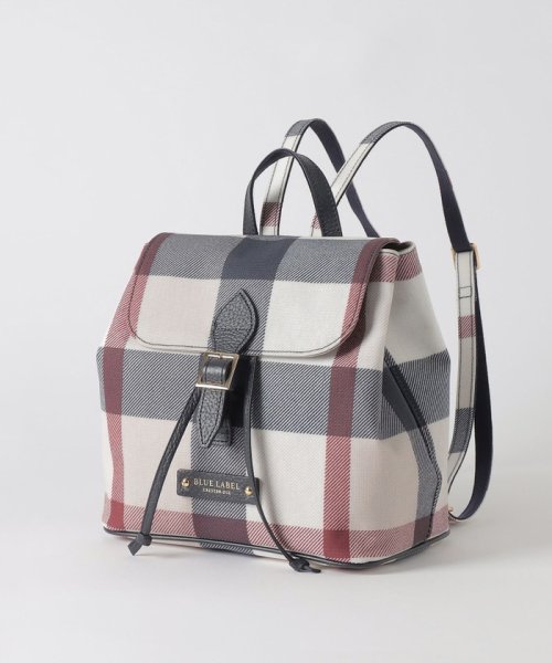 クレストブリッジチェックPVCバックパック 