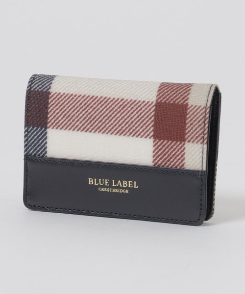 クレストブリッジチェックPVCパスケース 