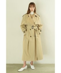 CLANE/LAYER LONG TRENCH COAT/505878841