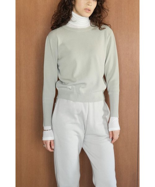 BASIC COMPACT KNIT TOPS(505880202) | クラネ(CLANE) - MAGASEEK