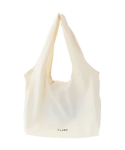 CLANE(クラネ)/POCKETABLE ECO BAG/IVORY